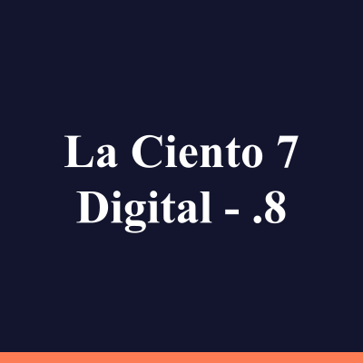 La Ciento 7 Digital - .8